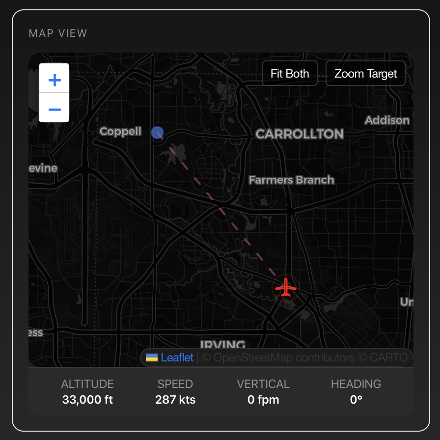Interactive map for route guessing